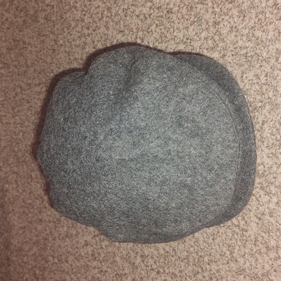 Stetson Newsboy Cap with Ear Covers Wool Blend Gray Men's XL - Picture 1 of 9